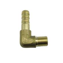 Zhongshuai 1/8"(1 point) male elbow pagoda elbow pagoda nozzle green head full copper pipe joint