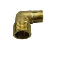 4 points to 3 points outer wire copper elbow 90 degree right angle elbow double outer tooth reducing elbow plumbing fittings
