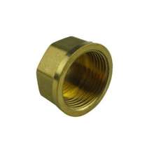 All-copper inner tooth plug cap, inner wire copper pipe joint card sleeve type, copper bulkhead 1 inch 4 points, factory direct sales