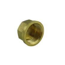 All-copper inner tooth plug cap, inner wire copper pipe joint card sleeve type, copper bulkhead 1 inch 4 points, factory direct sales
