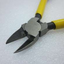 Diagonal pliers for cutting electronic components with 6-inch plastic injection parts 6-inch nozzle pliers