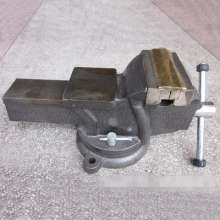 5 inch heavy duty bench vise with anvil, high carbon steel vise, crimping, tightening, end cutting, rolling