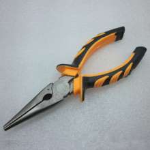 Supply needle-nose pliers, hardware tools, wire pliers, two-color plastic