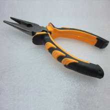 Supply needle-nose pliers, hardware tools, wire pliers, two-color plastic