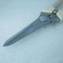 Supply of high-carbon steel long-nozzle multi-purpose scissors, trunking shears, PP plastic branch shears, 8-inch shears