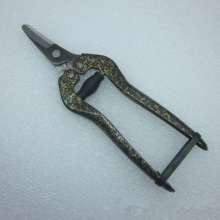 Elbow anti-rust handle fruit scissors potted pruning plastic elbow flower scissors fruit picking scissors flower branch scissors garden scissors