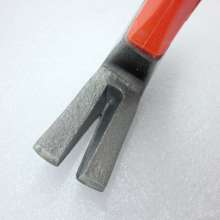 Non-slip claw hammer with fiber handle, nail suction, construction and installation, easy to take nails and locate, hammer with magnetic hammer head