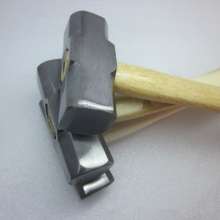 Supply octagonal hammer with wooden handle sledge hammer 4P6P8P45 steel forged and polished white hammer