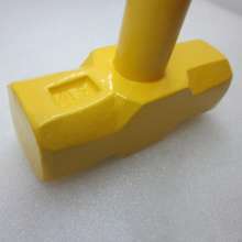 Anti-vibration steel pipe handle octagonal hammer with paint pound hammer large hammer for construction site