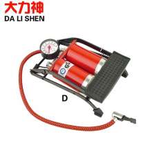 Hercules double-tube high-pressure pedal pump. Inflator. High-pressure labor-saving pump. Mountain bike pump. Electric car tire pump