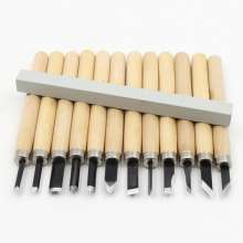 Large set of 12 carving knives. Wood carving knife. Seal wood carving craft knife. Rubber utility knife with knife holder