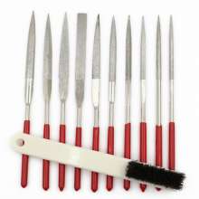 Down's Tool Set Diamond 5*180 Assorted Files. Boar Bristle Black Hair Brush. Parts Box