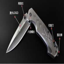Outdoor Folding Knife Switch Knife Pocket Knife Folding Self-defense Knife Wilderness Survival Stall Commodity Fruit Knife Browning Special Army Knife FA18