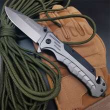 Outdoor Folding Knife Switch Knife Pocket Knife Folding Self-defense Knife Wilderness Survival Stall Commodity Fruit Knife Browning Special Army Knife FA46