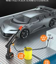 Concerned about the high-pressure car wash water gun. Wireless car wash locomotive with home portable charging. High-pressure water gun. Lithium battery water pump.