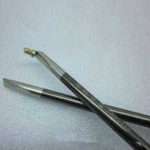 Pocked handle chrome vanadium steel screwdriver with two-color handle 4 inch to 6 inch rod screwdriver
