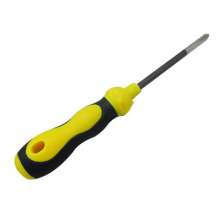 Supply of mini type two-color handle 3 inch Phillips flat-blade screwdriver screwdriver screwdriver