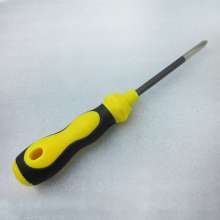 Supply of mini type two-color handle 3 inch Phillips flat-blade screwdriver screwdriver screwdriver