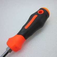 Dual-purpose screwdriver, cross-shaped convertible screwdriver, three-color plastic handle screwdriver