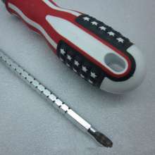 Color bar handle retractable batch rod Phillips dual purpose screwdriver screwdriver screwdriver