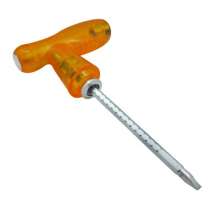 Crystal handle T-shaped multi-purpose screwdriver, screwdriver, screwdriver, can knock triangle screwdriver