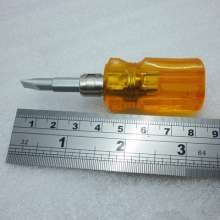 Supply two-purpose screwdriver screwdriver screwdriver radish head short short rod 6X38MM
