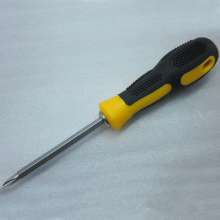 Supply massage rubber handle dual-purpose screwdriver, screwdriver, screwdriver