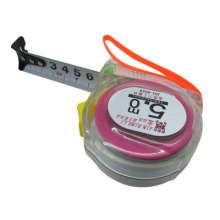 Transparent shell steel tape measure 5m metric ruler with length measuring device single gate tape measure