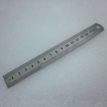 Metal steel ruler metric and inch stainless steel plate ruler double-sided dual-purpose steel ruler 15CM to 2M measuring tool ruler
