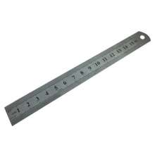 Metal steel ruler metric and inch stainless steel plate ruler double-sided dual-purpose steel ruler 15CM to 2M measuring tool ruler