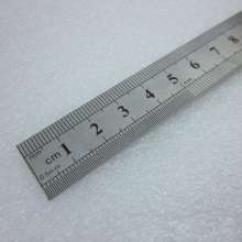 Metal steel ruler metric and inch stainless steel plate ruler double-sided dual-purpose steel ruler 15CM to 2M measuring tool ruler