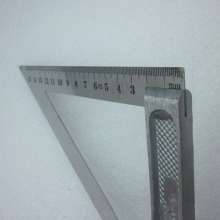 Angle ruler measuring tool for craftsman with aluminum alloy seat triangle ruler