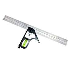 Angle ruler multi-purpose combination angle ruler movable handle level ruler 300MM long angle ruler 45 degree 90 degree measurement