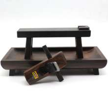 Mujingfang African ebony small woodworking stool set. Planer. Woodworking planer. Woodworking tool set FS003