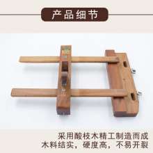 Hong Kong style rosewood planer.  Slotted planer.  Planer.    Woodworking plane. Carpenter's woodworking tools