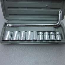 Supply of maintenance socket set tool box 10 pieces of socket tools