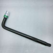 Gray mirror L-shaped bent rod wrench auto repair auto maintenance manual hardware tools