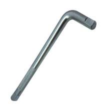 Gray mirror L-shaped bent rod wrench auto repair auto maintenance manual hardware tools