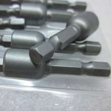 Hexagonal Magnetic Socket Wrench for Hand Electric Drill M6M8M10M12 Pointed Tail Self-Tapping Flange Screw Use