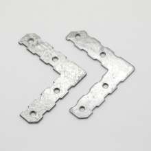 Furniture accessories iron L-shaped right-angle corner code. Connecting piece thickened small corner code. Angle code .90 degrees customized