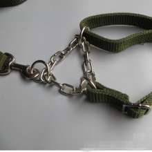 Manufacturers produce three-ring chain dog rope 2.5 wide pet leash army green dog chain