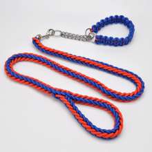 Eight-strand rope dog chain Tibetan mastiff large dog leash Hand-woven pet leash Large dog leash