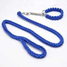Eight-strand rope dog chain Tibetan mastiff large dog leash Hand-woven pet leash Large dog leash