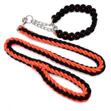Eight-strand rope dog chain, large dog rope, pet leash, pet supplies