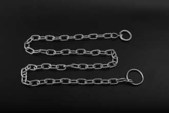 Big buckle iron dog chain, household pet chain, civilian dog, cattle, sheep and horse chain, galvanized livestock chain