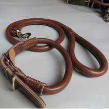 Pet leash imitation leather dog leash