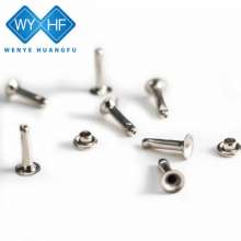 Factory direct supply of double-sided rivets. Hollow rivets. Single-sided cap studs. Apparel decoration in various specifications in stock