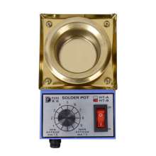 Adjustable temperature melting furnace. Small 100w. 150w. 250w 300w. Alloy solder pot. Dip soldering machine flux tin pot