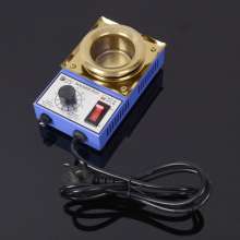 Adjustable temperature melting furnace. Small 100w. 150w. 250w 300w. Alloy solder pot. Dip soldering machine flux tin pot
