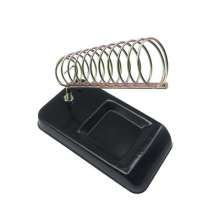 Metal soldering iron stand. Rectangle round soldering iron stand. Soldering iron accessories. Iron sheet soldering iron holder